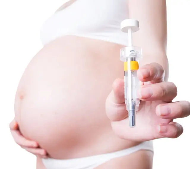 Schwangeren wird oft Heparin zur Vorbeugung von Thrombosen verabreicht, um die Gerinnungskaskade zu beeinflussen.