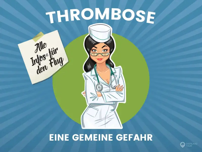 Ärztin warnt vor Thrombose: Alle Infos für den Flug. Eine gemeine Gefahr, die man kennen muss.