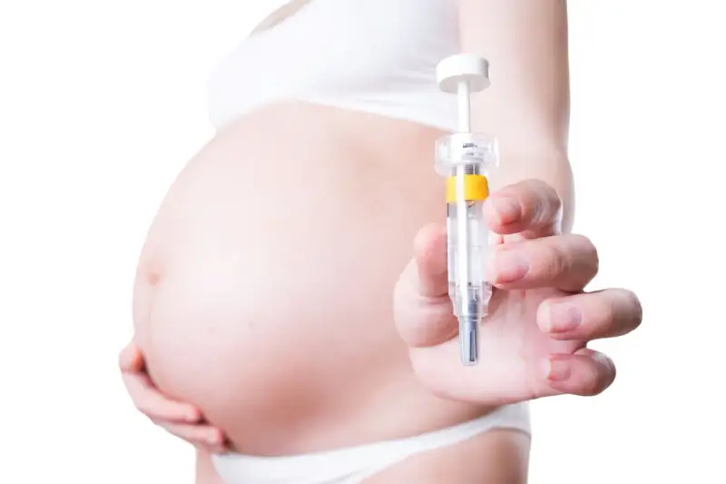 Schwangeren wird oft Heparin zur Vorbeugung von Thrombosen verabreicht, um die Gerinnungskaskade zu beeinflussen.